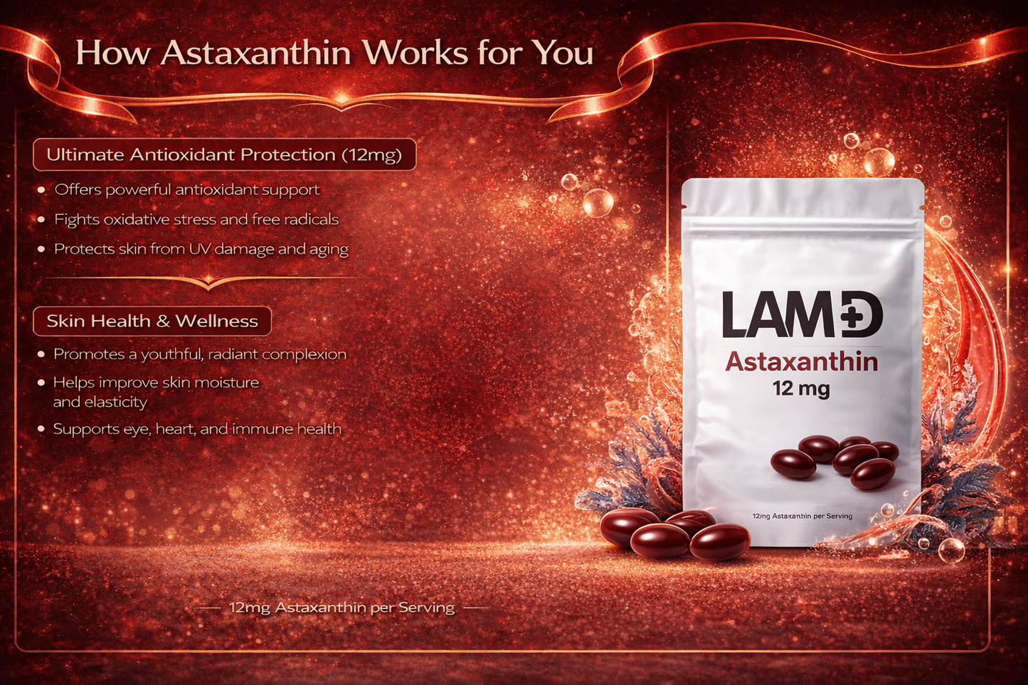 LAMD - Astaxanthin Softgels