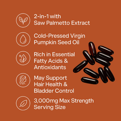 LAMD Pumpkin Seed Oil Softgels